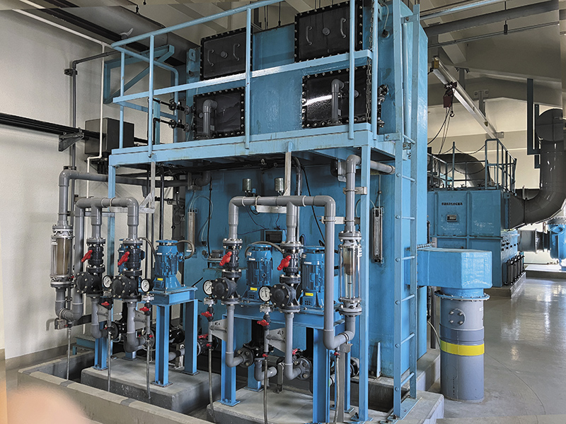 ヌレ網スクラバー