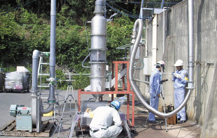 塩素系VOC処理装置