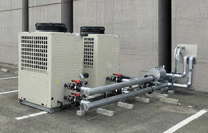 プール専用「ヒートポンプ」